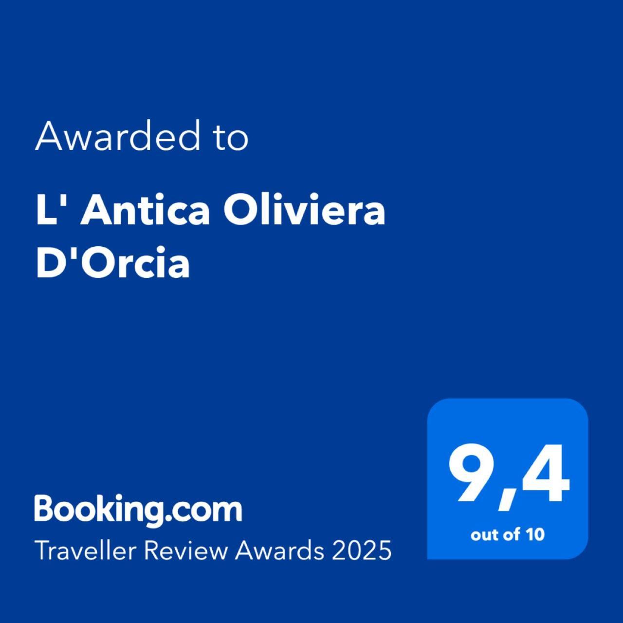 Ferienwohnung L' Antica Oliviera D'Orcia San Quirico dʼOrcia Exterior foto